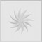 Ekena Millwork Standard Sedgwick Spiral Rosette With Rounded Edge, 7"W x 7"H x 1"P ROSP070X070X100SDG14 - alternate 2